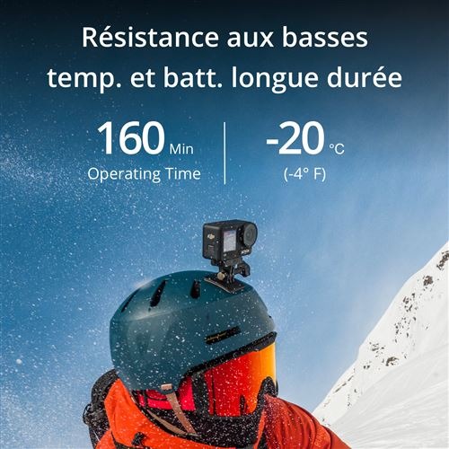 Caméra sport DJI Osmo Action 4 Standard Combo Noir – Image 10