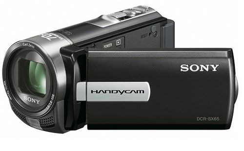 Sony Handycam DCR-SX65E - caméscope - Carl Zeiss - stockage : carte Flash – Image 2
