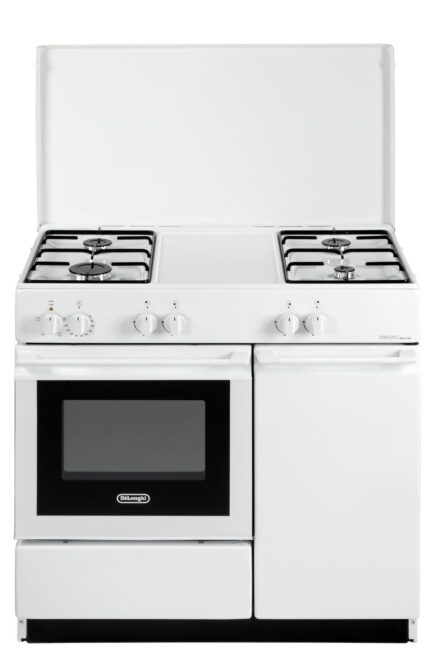 une cuisinière mixte