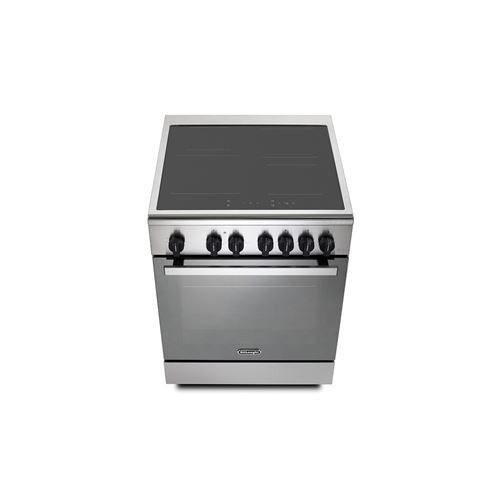 De’Longhi DMX 64 INL four et cuisinière A Electrique Plaque avec zone à induction Noir, Acier inoxydable – Image 2
