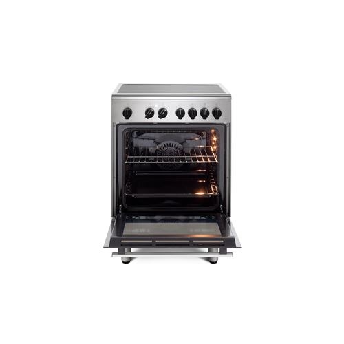 De’Longhi DMX 64 INL four et cuisinière A Electrique Plaque avec zone à induction Noir, Acier inoxydable – Image 3