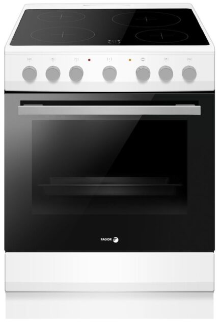 Cuisinière vitrocéramique Fagor FACV3004B blanc