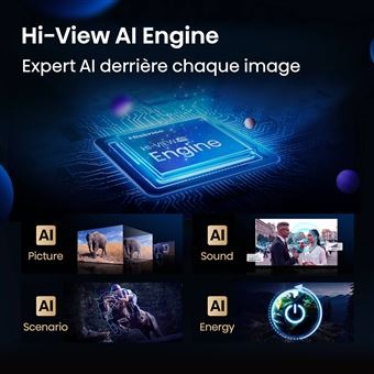 TV Hisense QLED 100E7Q Pro 253 cm 2025 – Image 3