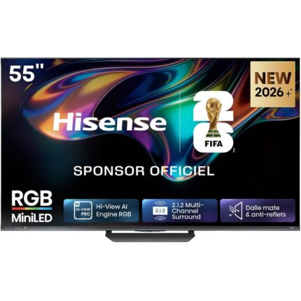 Hisense RGB Mini LED 55UR8S 55 pouces