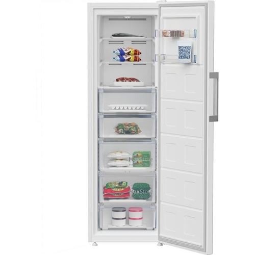 Congélateur Armoire - Beko - B1Rfne314W - Froid Ventilé - Classe E - 286 L - 186,5 X 59,7 X 70,9 Cm - Blanc – Image 3
