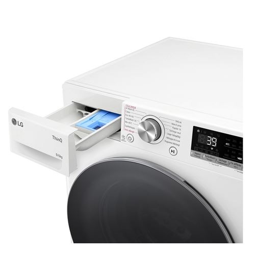 LG F964R71WRST - Machine à laver séchante - WiFi - largeur : 60 cm - profondeur : 62 cm - hauteur : 85 cm – Image 4