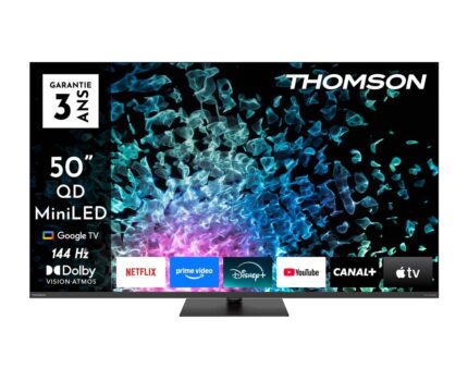 TV Thomson Mini LED QLED 50MG7C15 50 pouces 4K UHD Smart TV