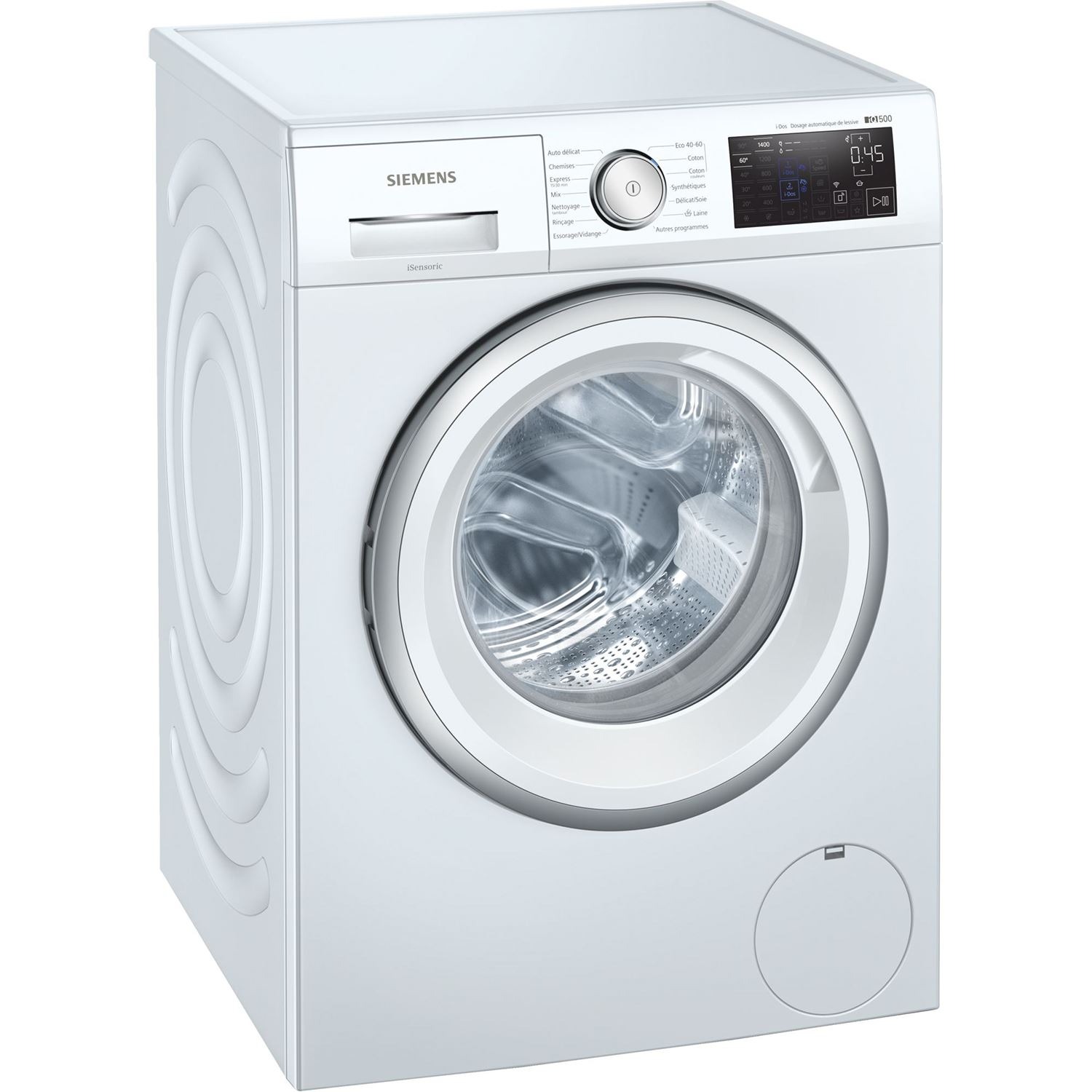 Siemens iQ500 iSensoric WM14UPH9FF - Machine à laver - WiFi - Niche - largeur : 60 cm - chargement frontal - 63 litres - 9 kg – Image 6