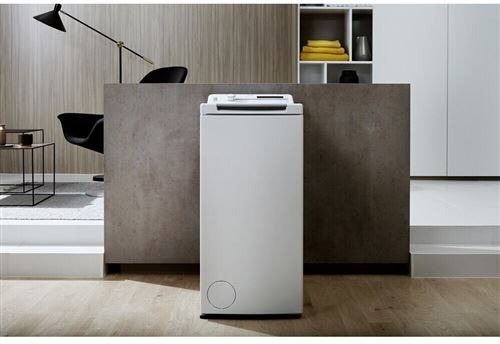 Lave-linge top par le dessus Whirlpool TDLRB65242BSFR Blanc Reconditionné – Image 4